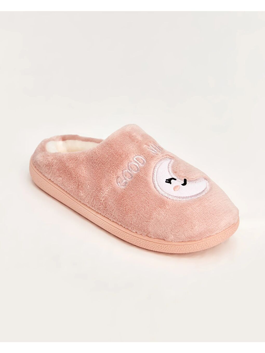 Pembe Çocuk Ev Terliği - GOOD NIGHT-3