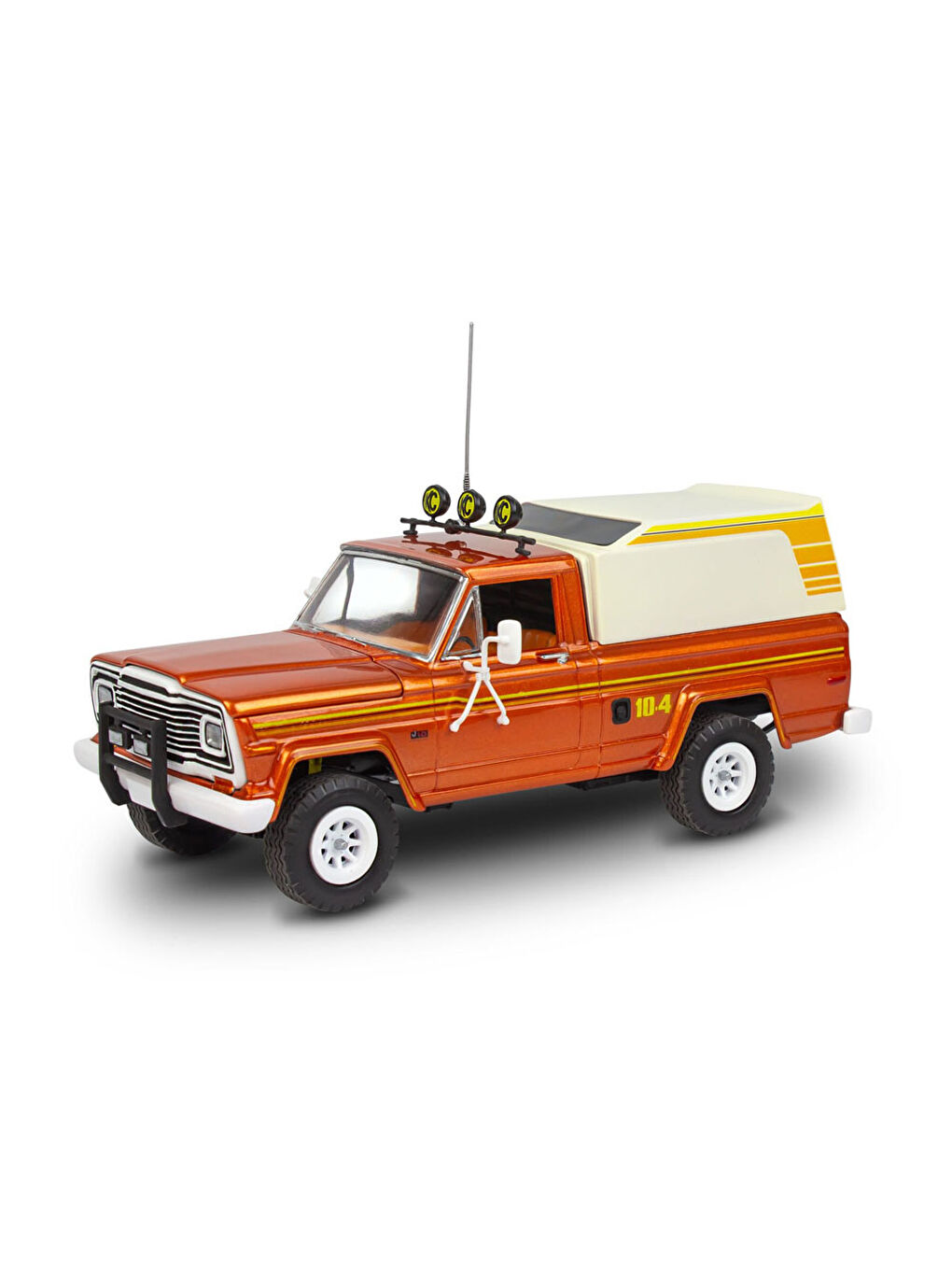 Maket Model Kit Araba ‘79 Jeep J10 Pickup with Camper Top 14568-4