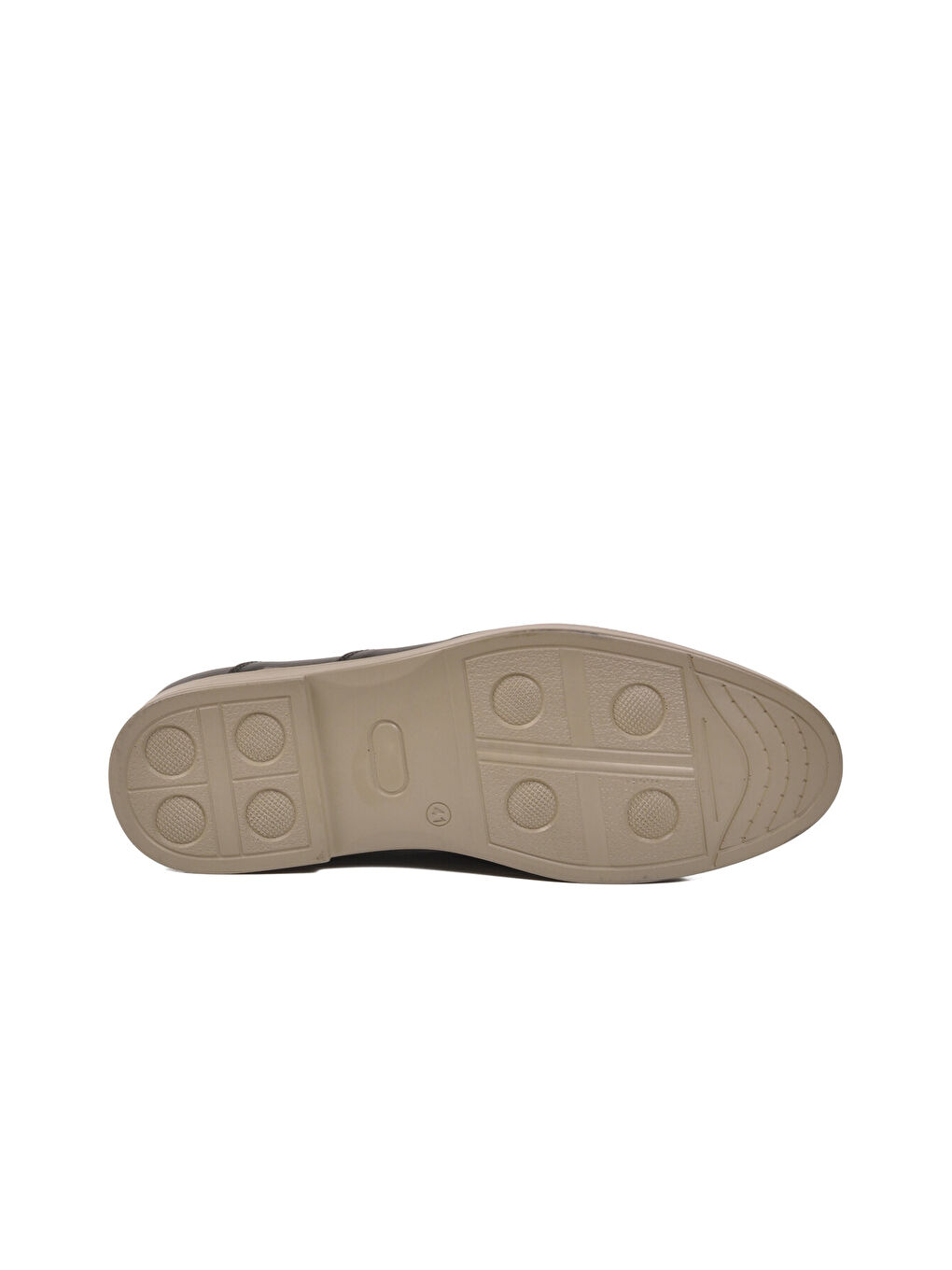 Siyah Bej Hakiki Deri Erkek Casual Ayakkabı 327 M-4