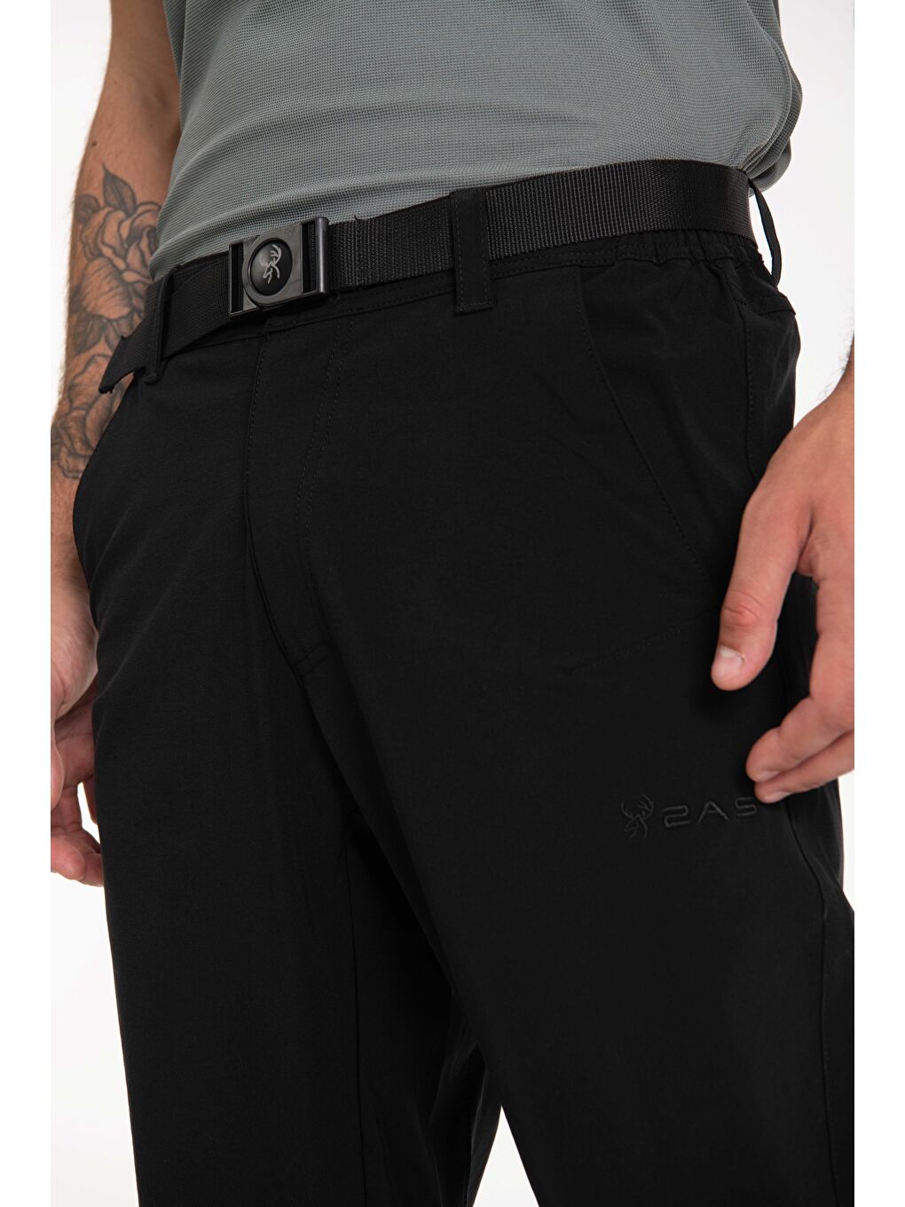 Polka Erkek Pantolon Siyah-4