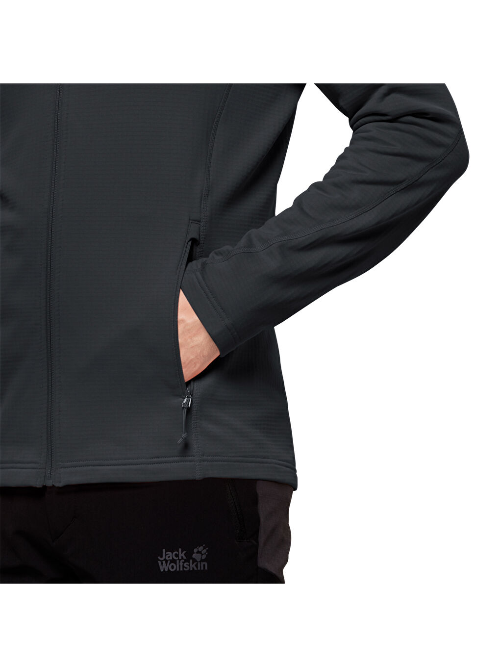 Antrasit Kolbenberg Fz Erkek Gri Fermuarlı Sweatshirt-2