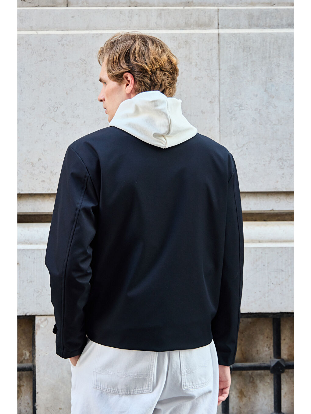 Erkek Regular Fit Ceket Siyah-5