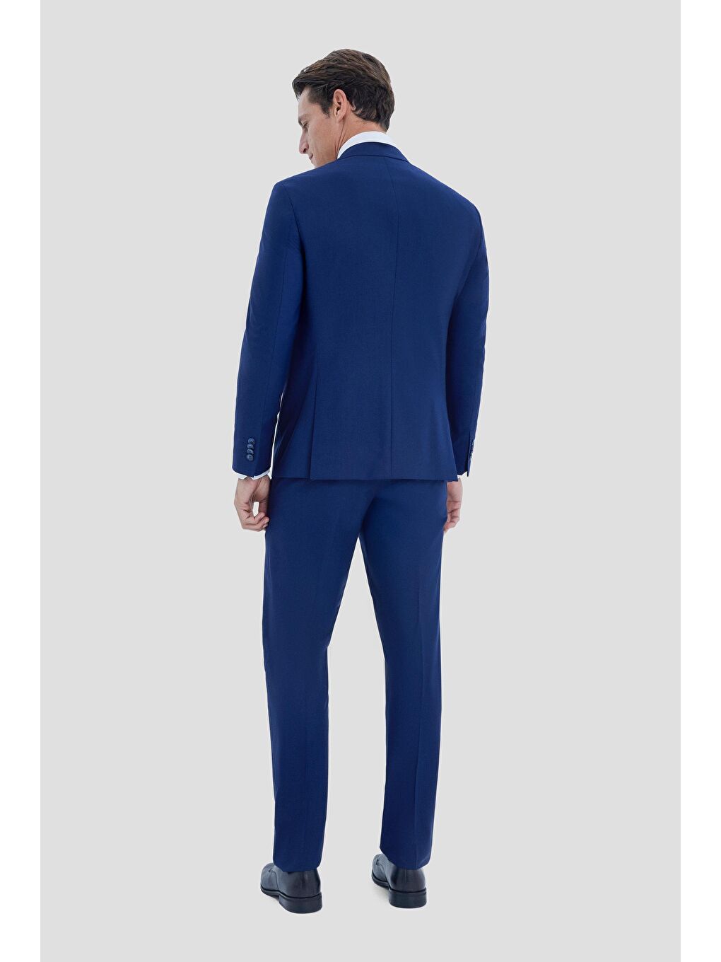 Mono Yaka Takım Elbise Lacivert-3