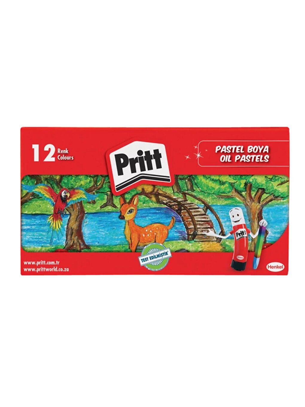 Boyama Seti Kuru Sulu Pastel Keçeli ve 43 Gr Stick Yapıştırıcı Kırtasiye Seti-4