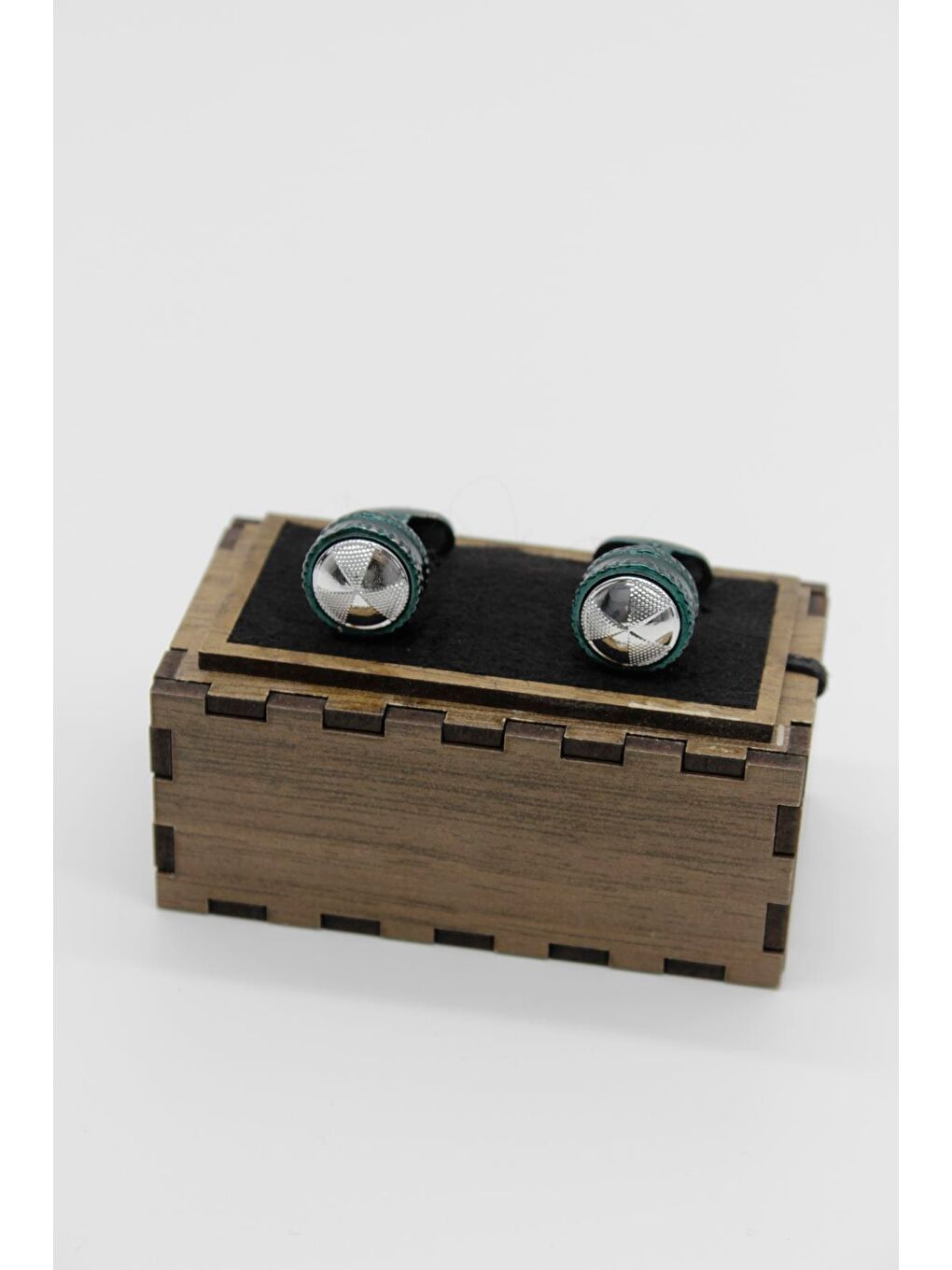 Gri Koyu Füme Kol Düğmesi 1053240100