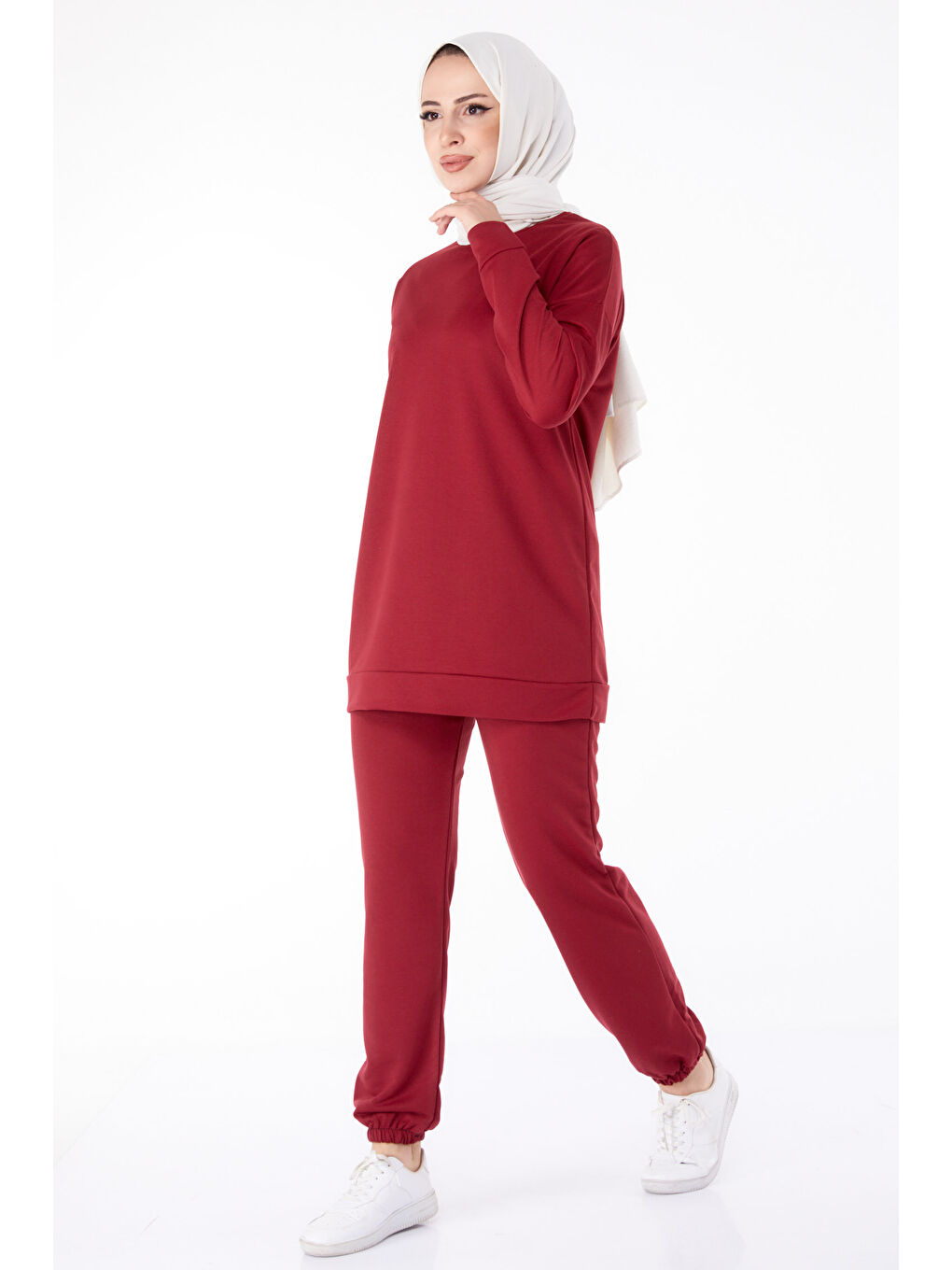 Eşofman Takımı Bordo - 27389-BORDO-3