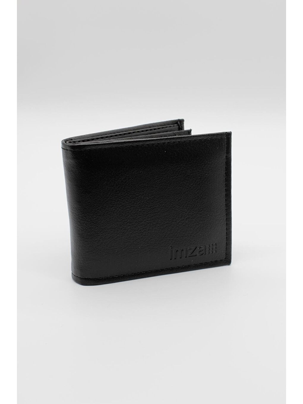 Siyah Kemer Cüzdan Set Düz %100 Deri 1048255100-1