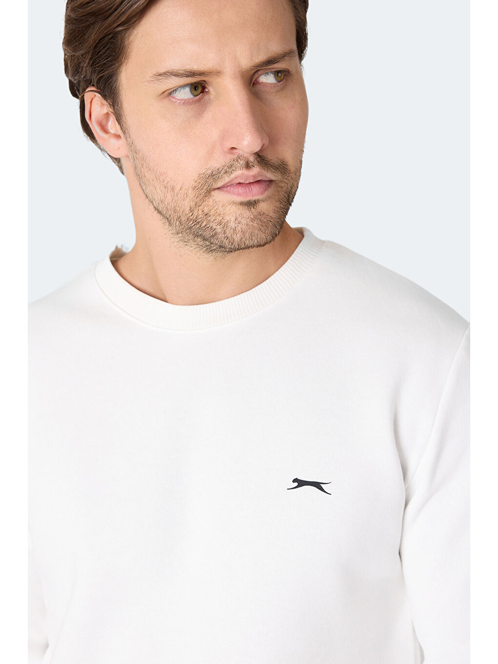 MEGAR I Erkek Ekru Sweatshırt-1