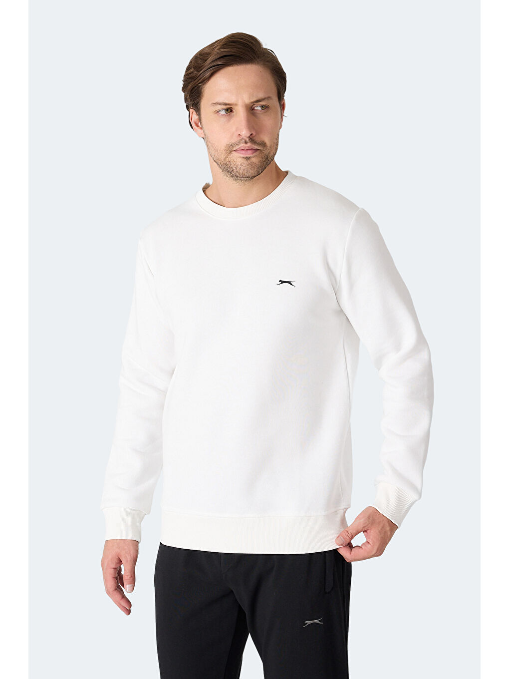 MEGAR I Erkek Ekru Sweatshırt-2