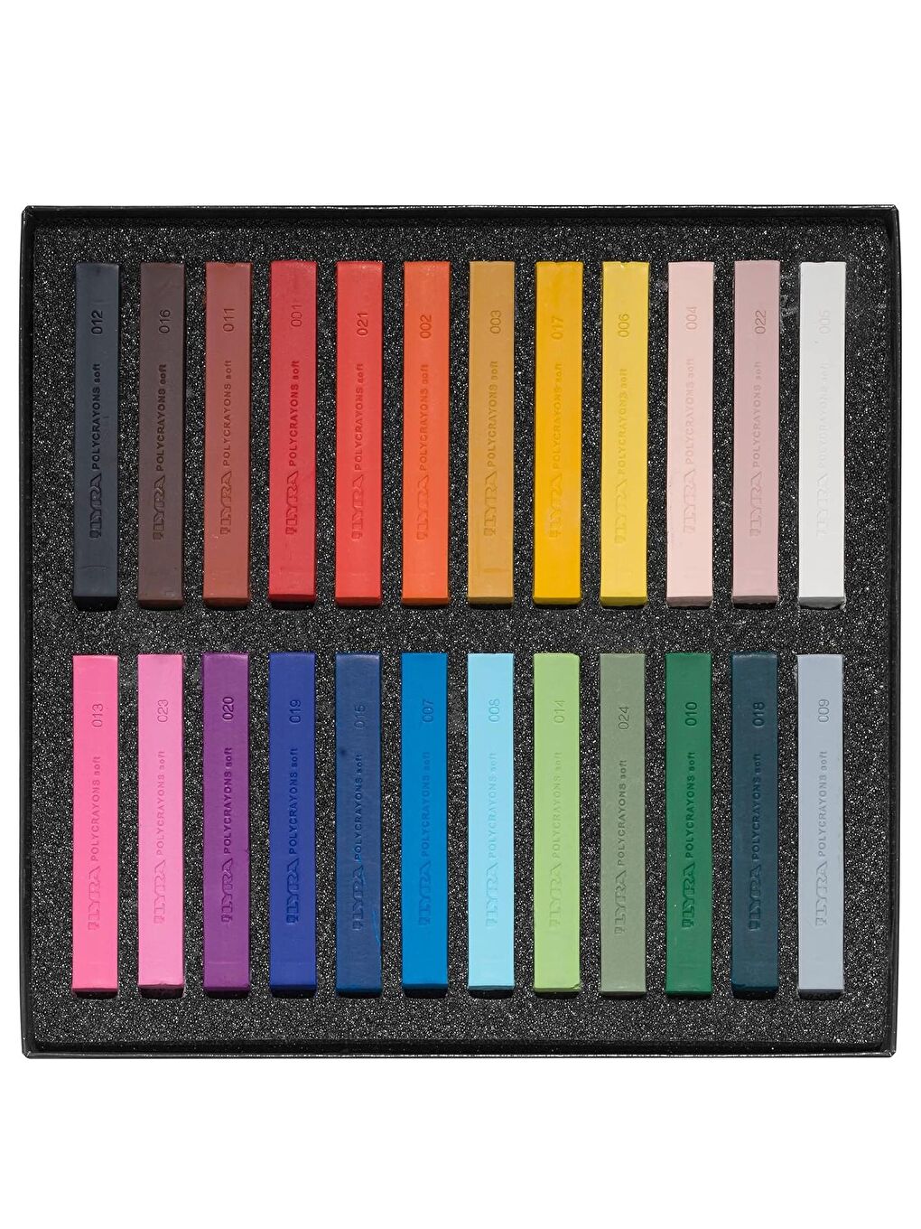 Polycrayons Soft Toz Pastel 24 Renk (L5651240)-1