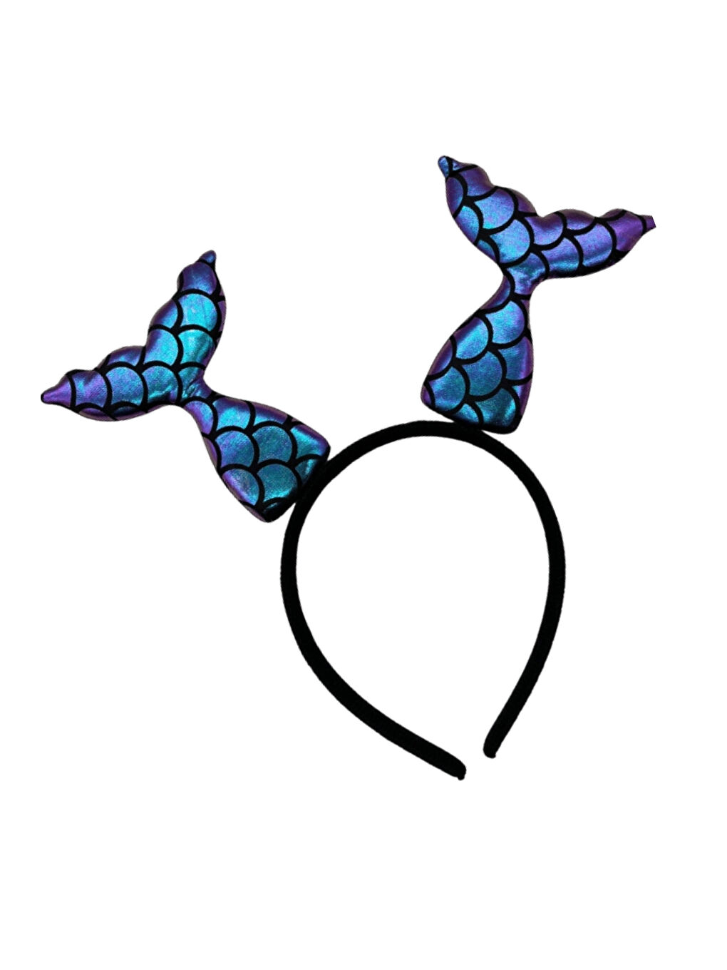 Lila  Deniz Kızı Kuyruğu Kız Çocuk Taç-2