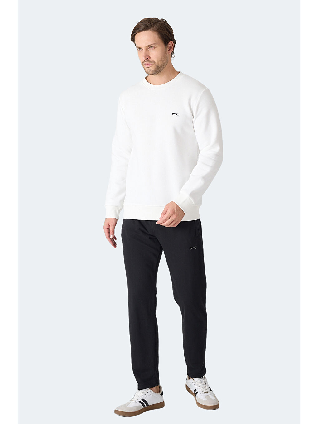 MEGAR I Erkek Ekru Sweatshırt-6