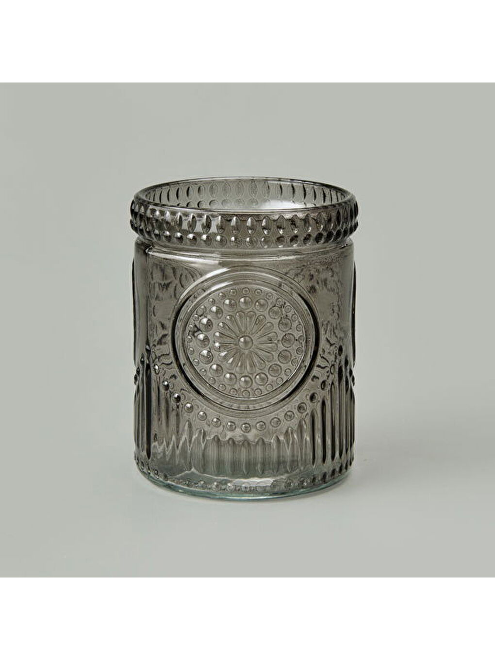 Bath 3'lü Cam Banyo Sıvı Sabunluk Seti - Antrasit-3