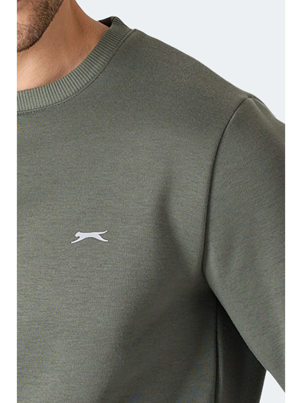 MEGAR I Erkek Haki Sweatshırt-1