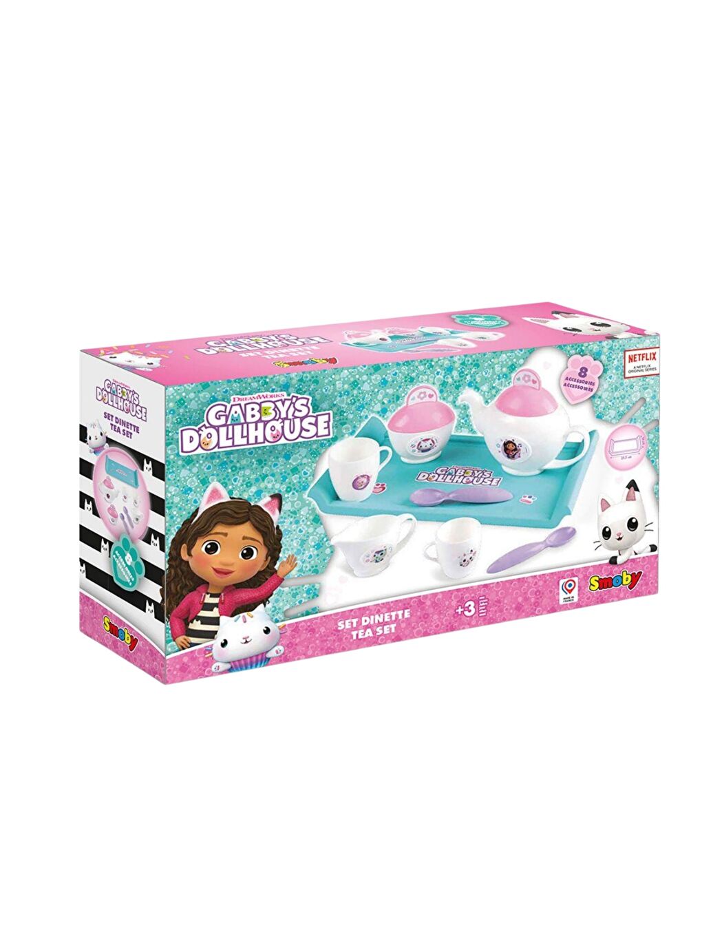 Smoby Gabbys Dollhouse Çay Oyuncak Seti-2