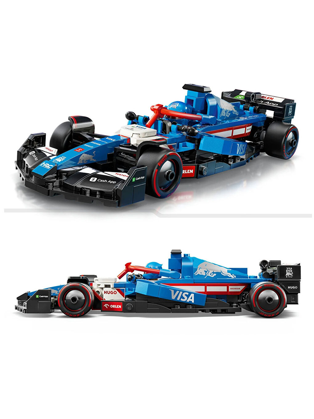 Speed Champions Visa Cash App RB VCARB 01 F1 Yarış Arabası 77246-2