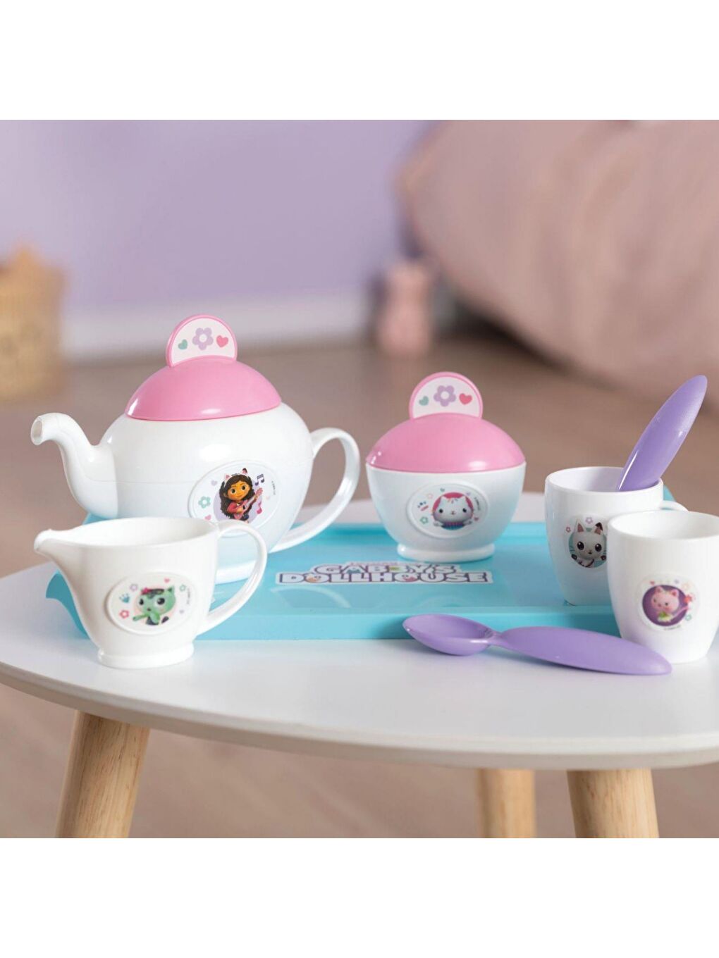 Smoby Gabbys Dollhouse Çay Oyuncak Seti-6