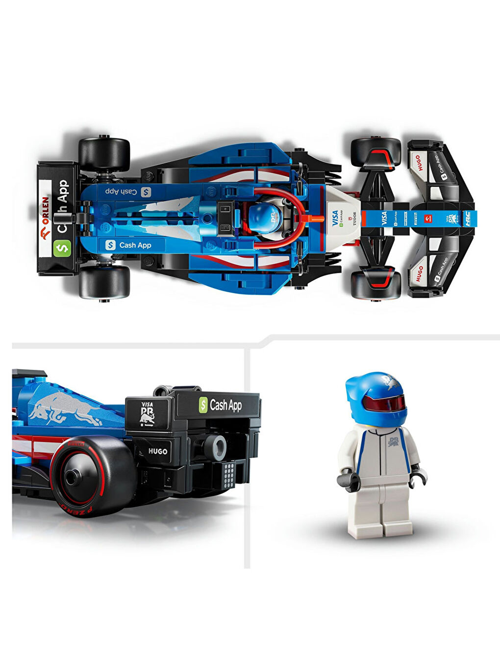 Speed Champions Visa Cash App RB VCARB 01 F1 Yarış Arabası 77246-3