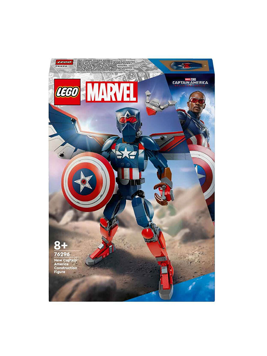 Marvel Yeni Kaptan Amerika Yapım Figürü 76296-1