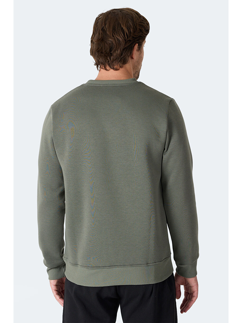 MEGAR I Erkek Haki Sweatshırt-5