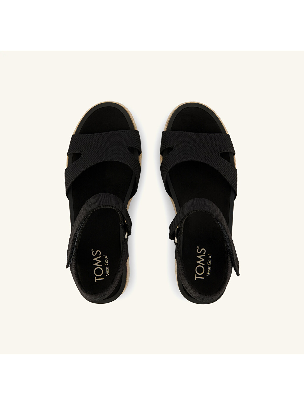 Siyah Kadın Sandalet 10023078 10023085 ALANA Wedge Sandal-3