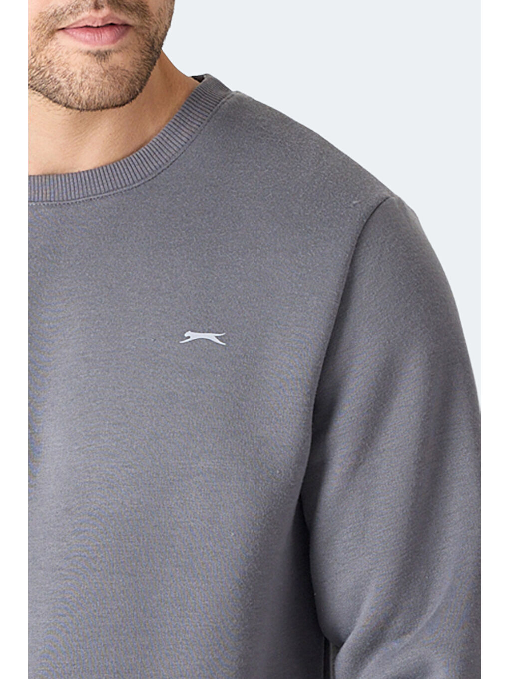 MEGAR I Erkek Gri Sweatshırt-1