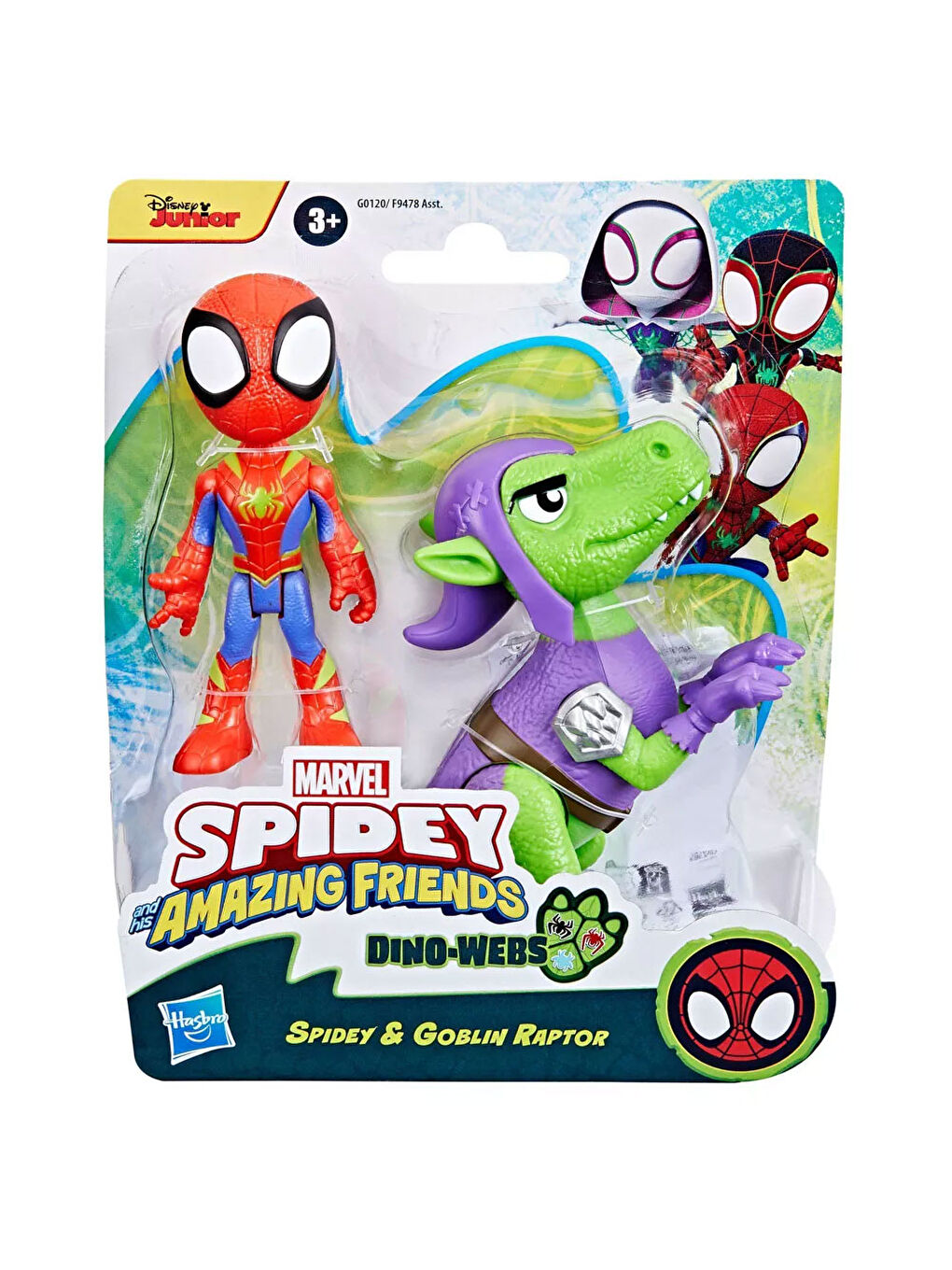 And His Amazing Friends Dino Webs Figür F9478-G0120