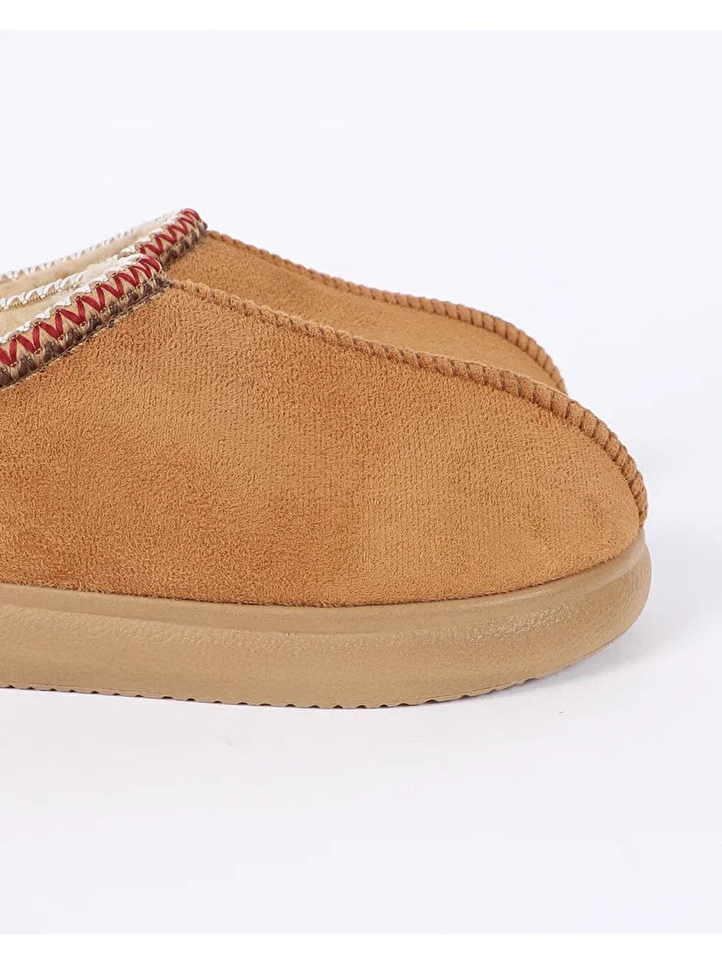 Kahverengi Kadın Ev İçi Ayakkabı - COZYWALK-1