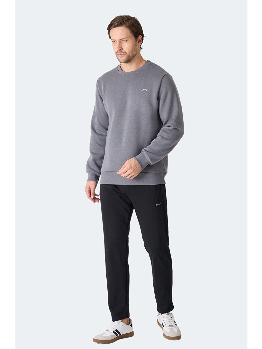MEGAR I Erkek Gri Sweatshırt-6