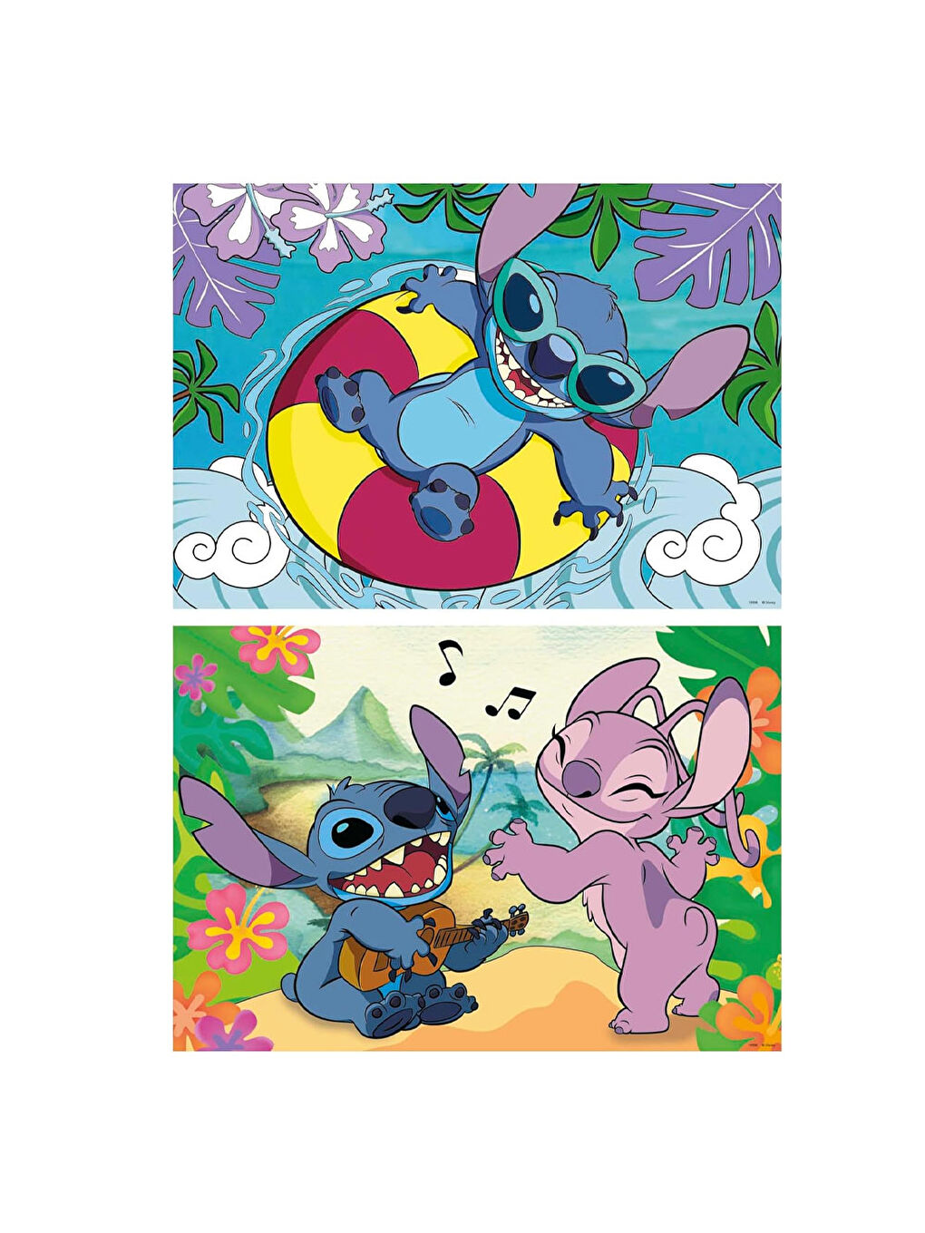 Çocuk Puzzle 2x100 Parça Dısney Stıtch 19998-1