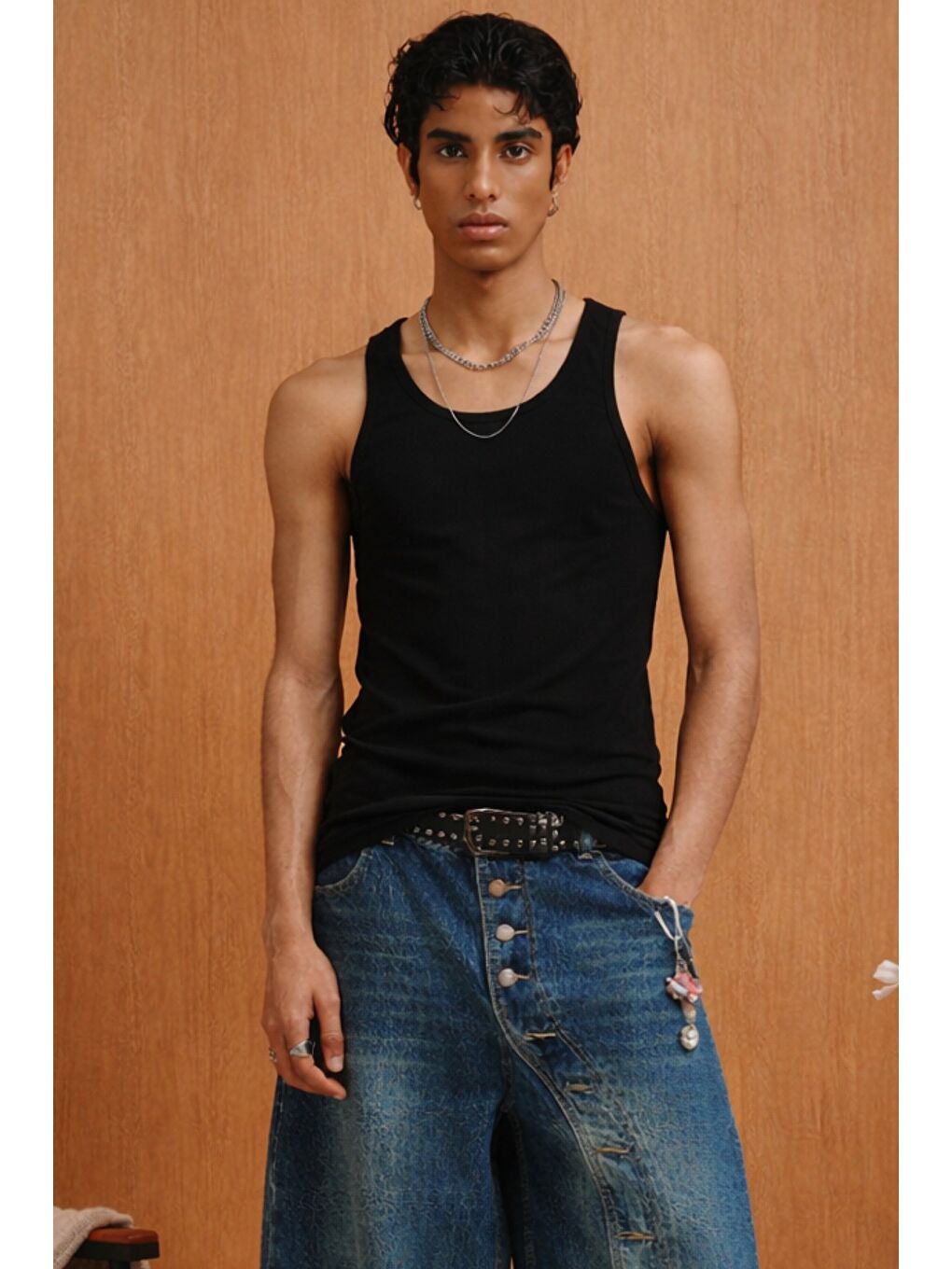 Siyah %100 Pamuklu Erkek Atlet Özel Fiyat