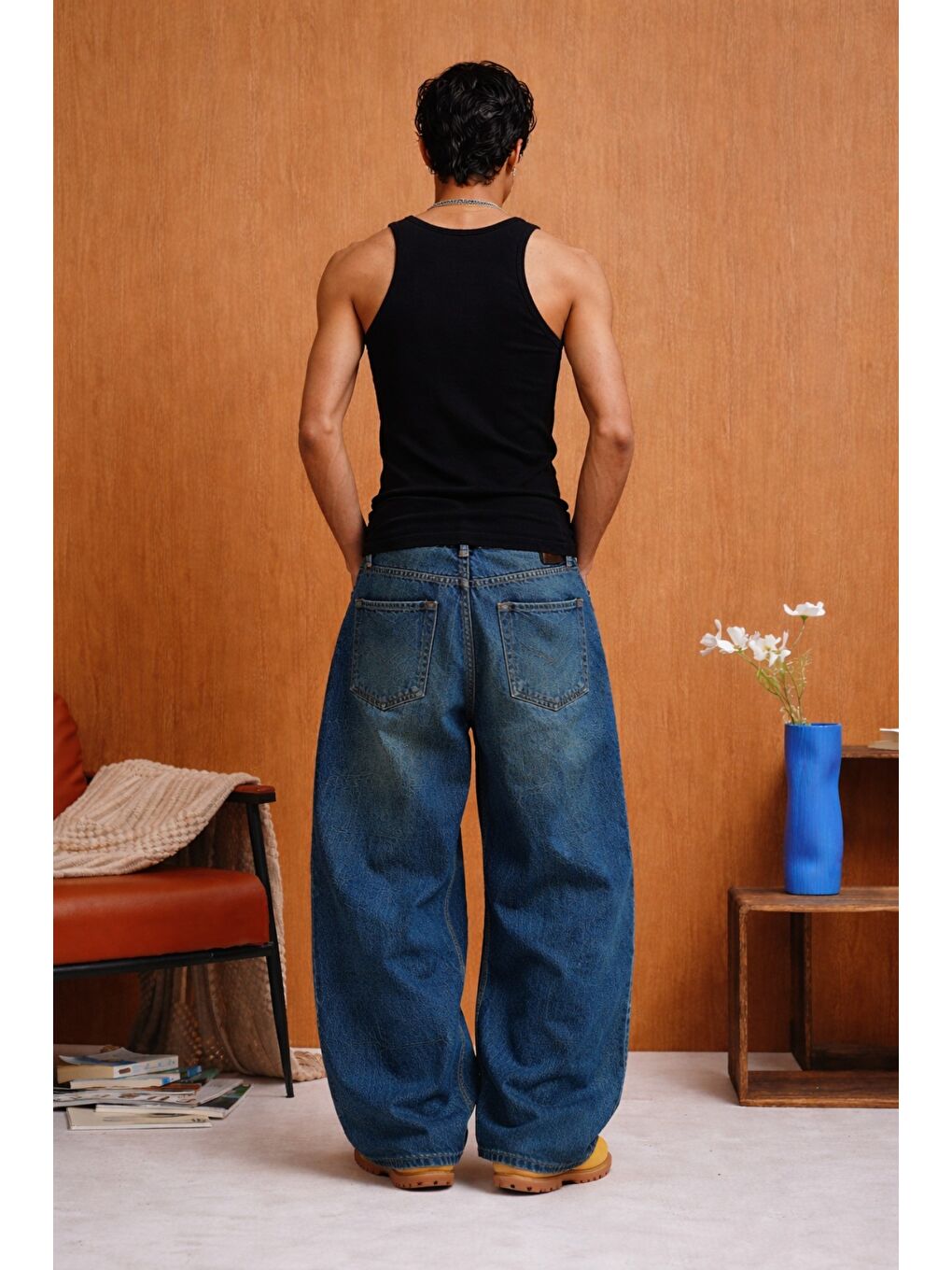 Siyah %100 Pamuklu Erkek Atlet Özel Fiyat-2