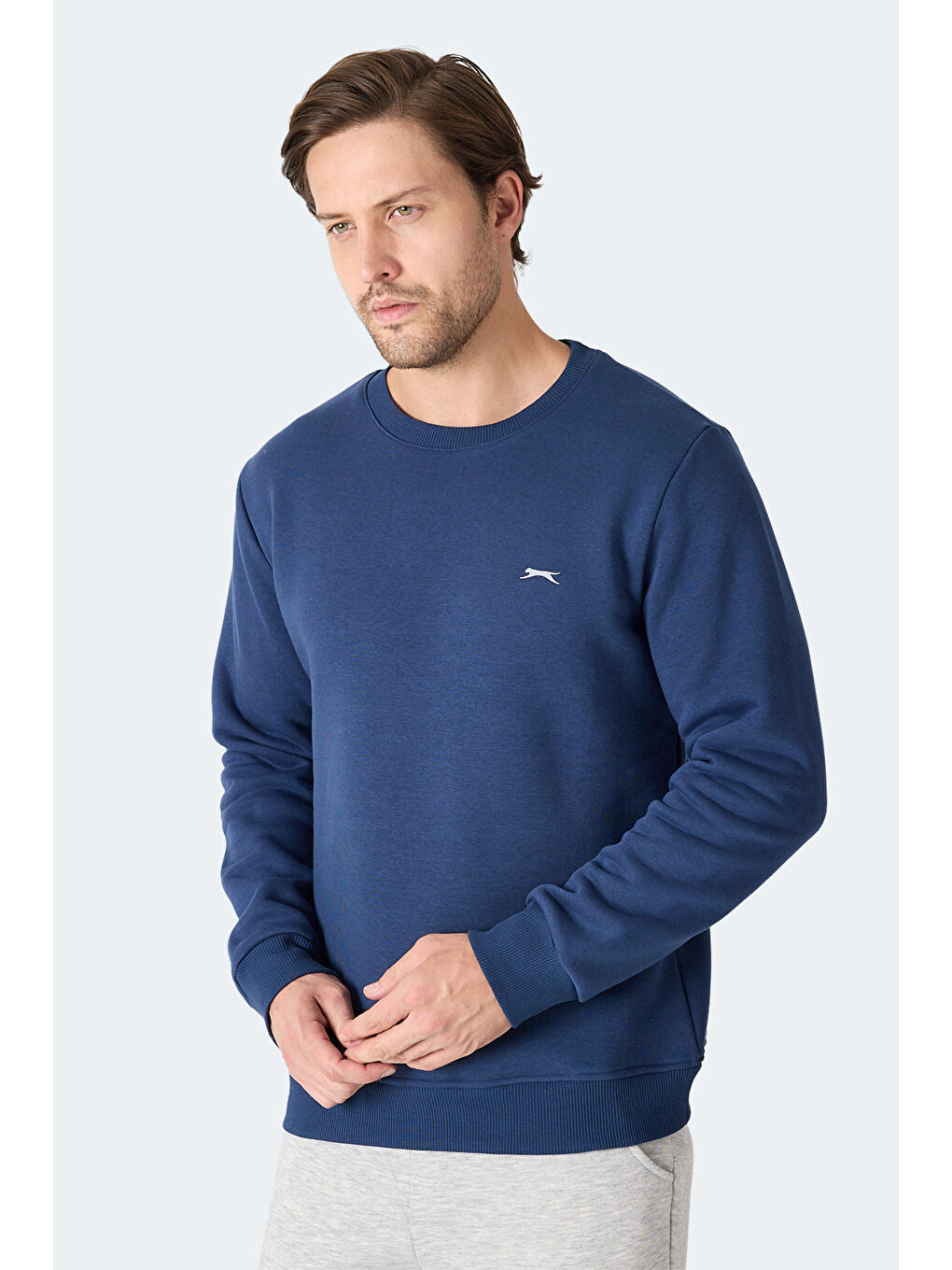MEGAR I Erkek Lacivert Sweatshırt-2