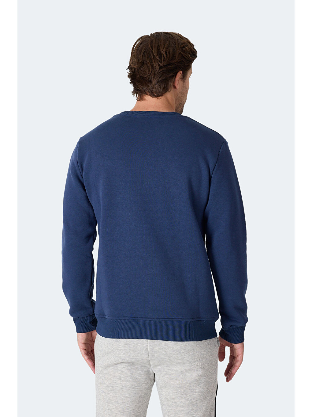 MEGAR I Erkek Lacivert Sweatshırt-4