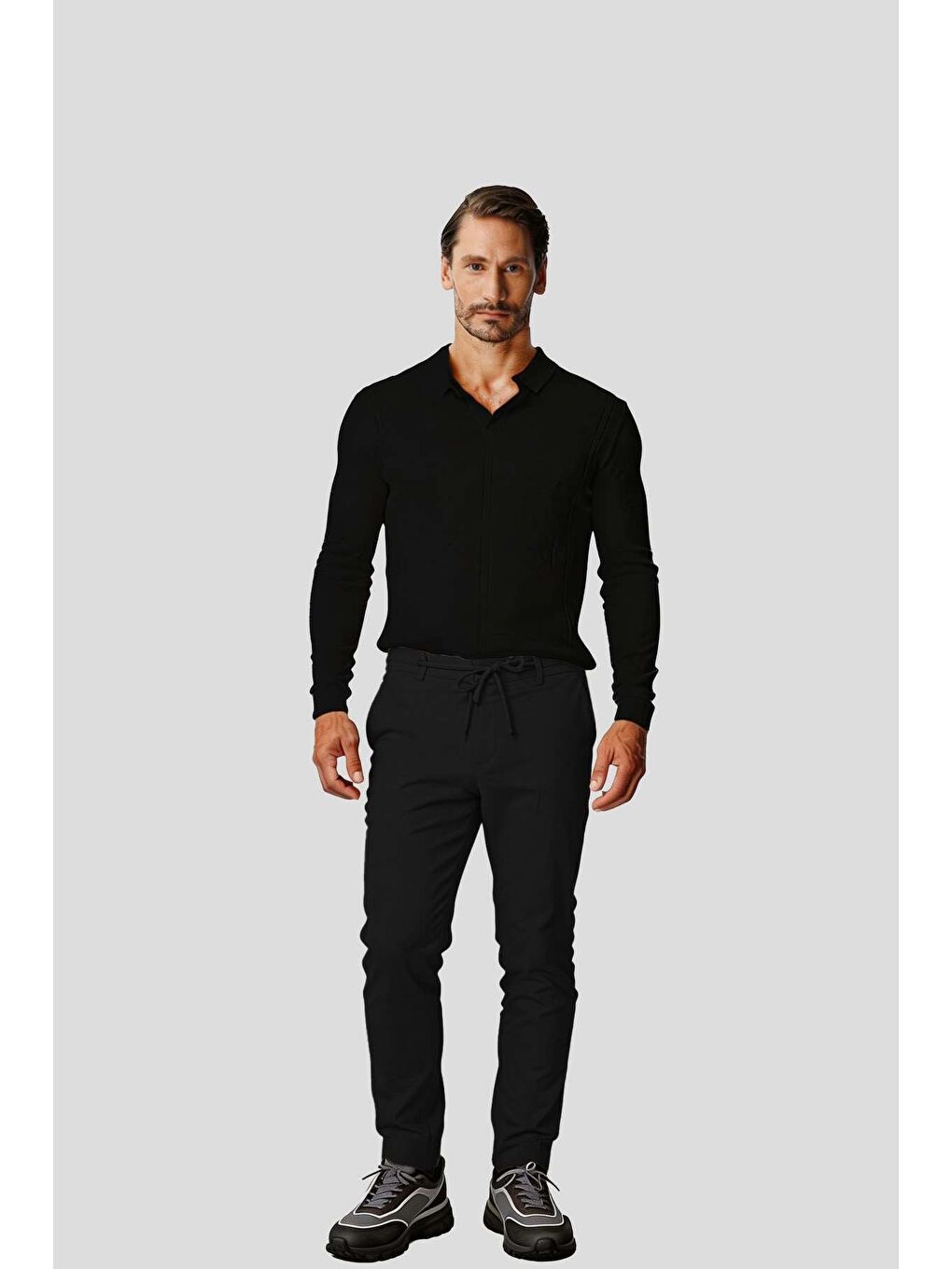 Siyah Premium Jogger Erkek Pantolon – Dynamic Fit