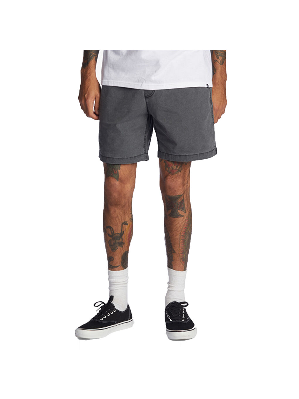 Erkek Walkshort Taxer WS Siyah Günlük Giyim-2