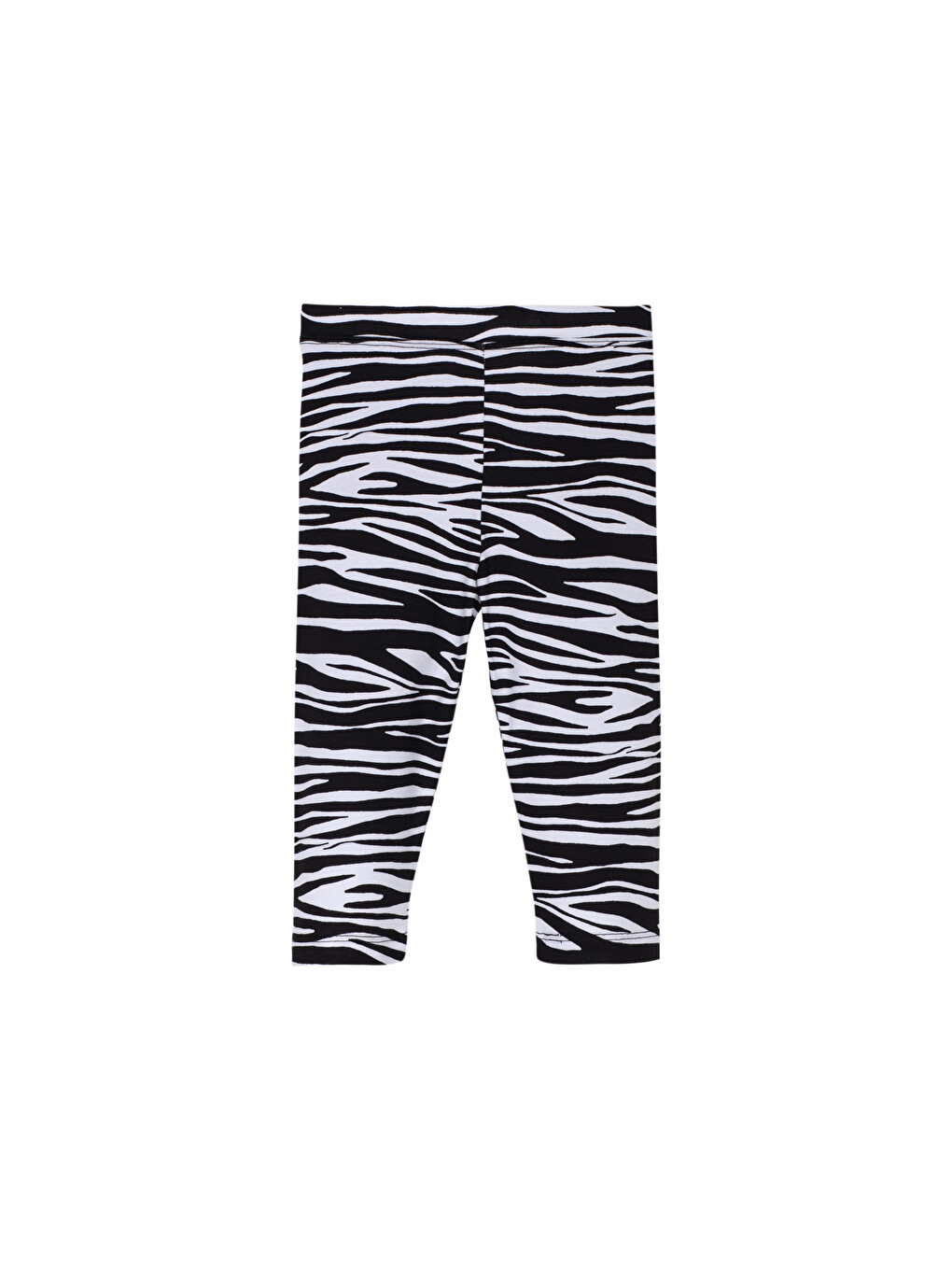 Karışık Zebra Kız Çocuk Desenli Kapri