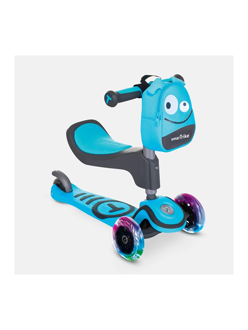 T1 3’ü 1 Arada Oturaklı ve Çantalı Çocuk Scooterı (15 Ay - 5 Yaş) 92981-1