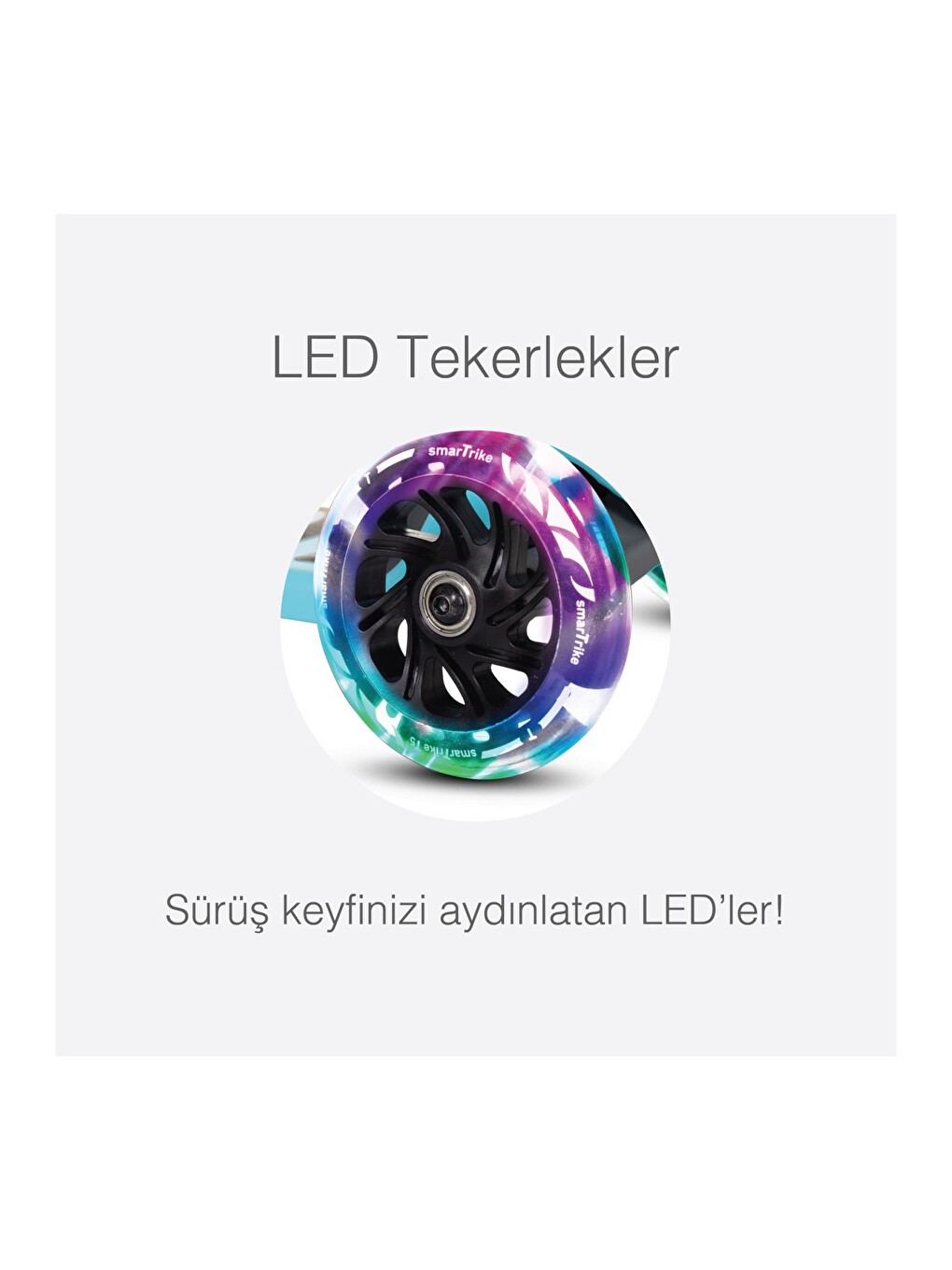 T1 3’ü 1 Arada Oturaklı ve Çantalı Çocuk Scooterı (15 Ay - 5 Yaş) 92981-2