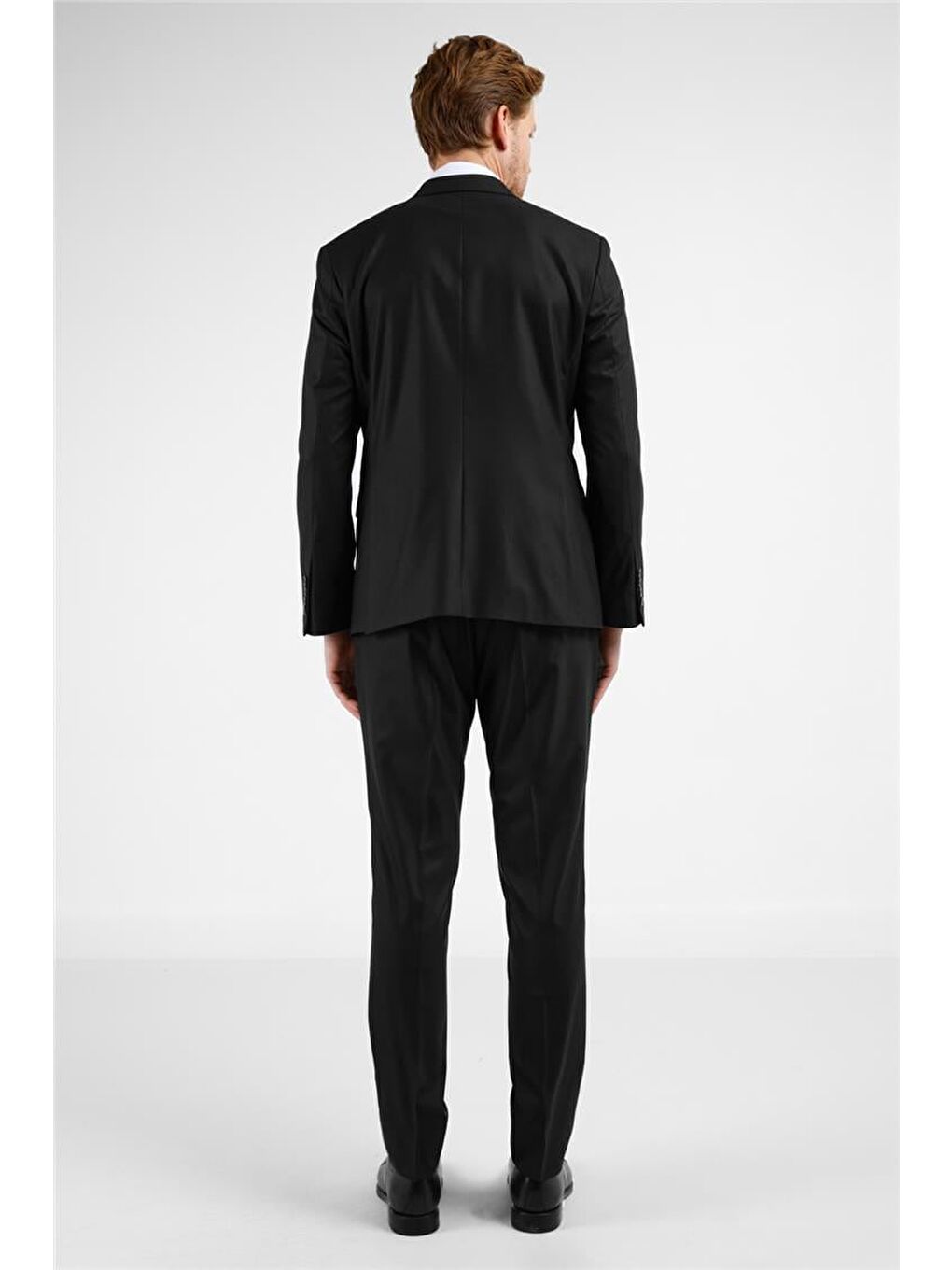 Siyah Kırlangıç Yaka 6 Drop Slim Fit Takım Elbise 1001255172-4