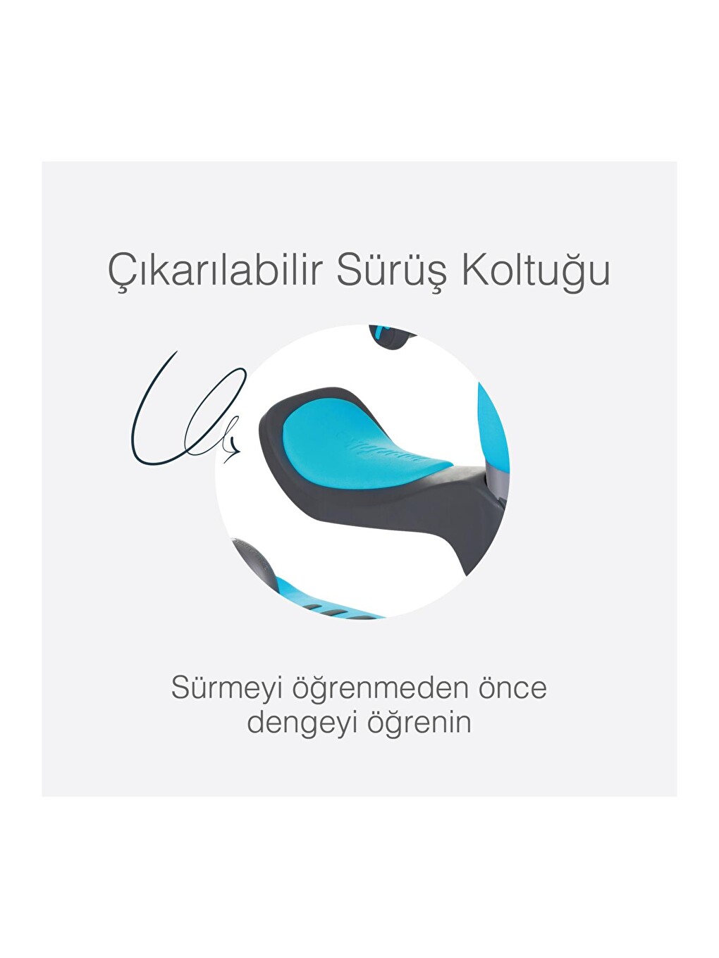 T1 3’ü 1 Arada Oturaklı ve Çantalı Çocuk Scooterı (15 Ay - 5 Yaş) 92981-3