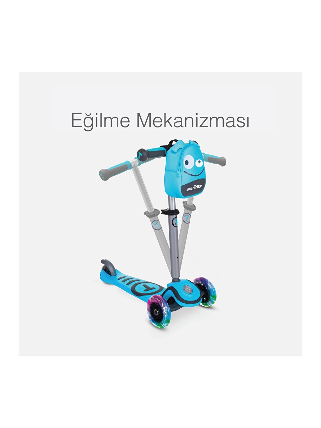 T1 3’ü 1 Arada Oturaklı ve Çantalı Çocuk Scooterı (15 Ay - 5 Yaş) 92981-6