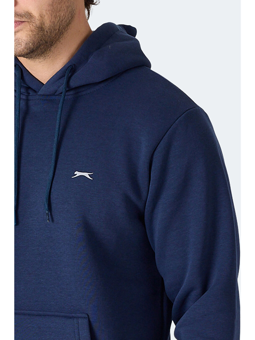 MOONLIGHT I Erkek Kapüşonlu Lacivert Sweatshirt-1