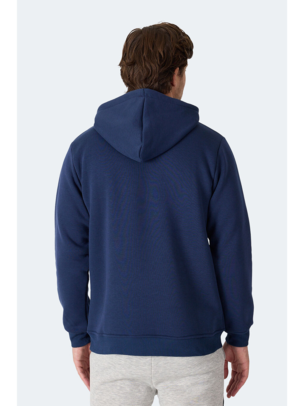 MOONLIGHT I Erkek Kapüşonlu Lacivert Sweatshirt-3