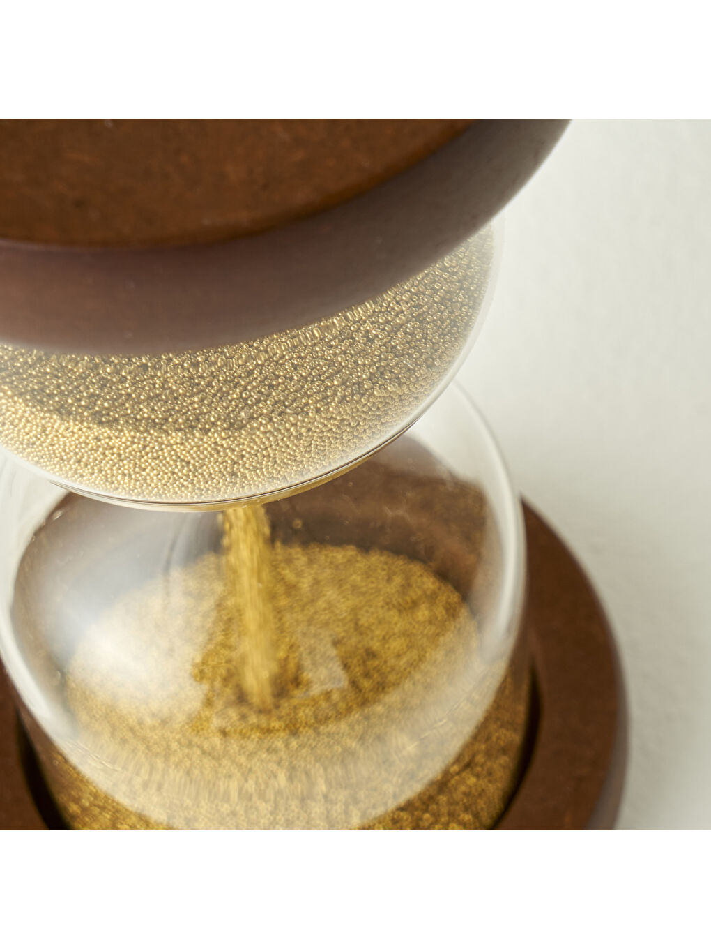 Sarı Olden Kum Saati Gold (8x8x16 cm)-1