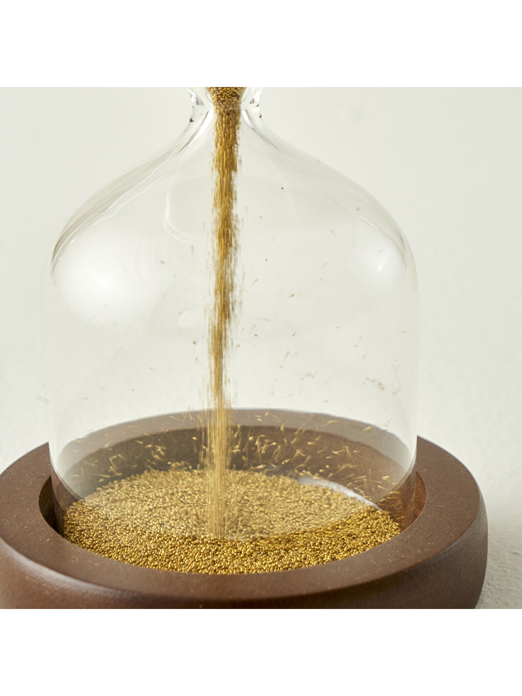 Sarı Olden Kum Saati Gold (8x8x16 cm)-2