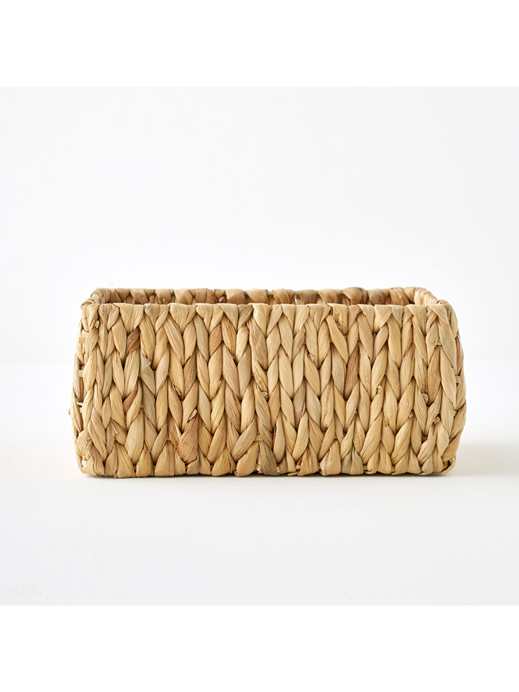 Bej Luna Dikdörtgen Sepet Naturel (31x21x14 cm)
