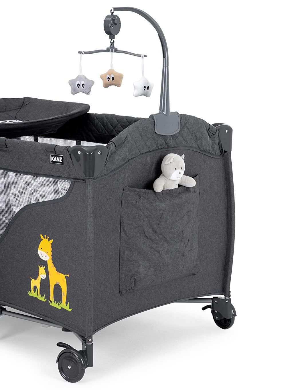 KZ Endo Plus Oyun Parkı 70x110 - Gri Standart-2