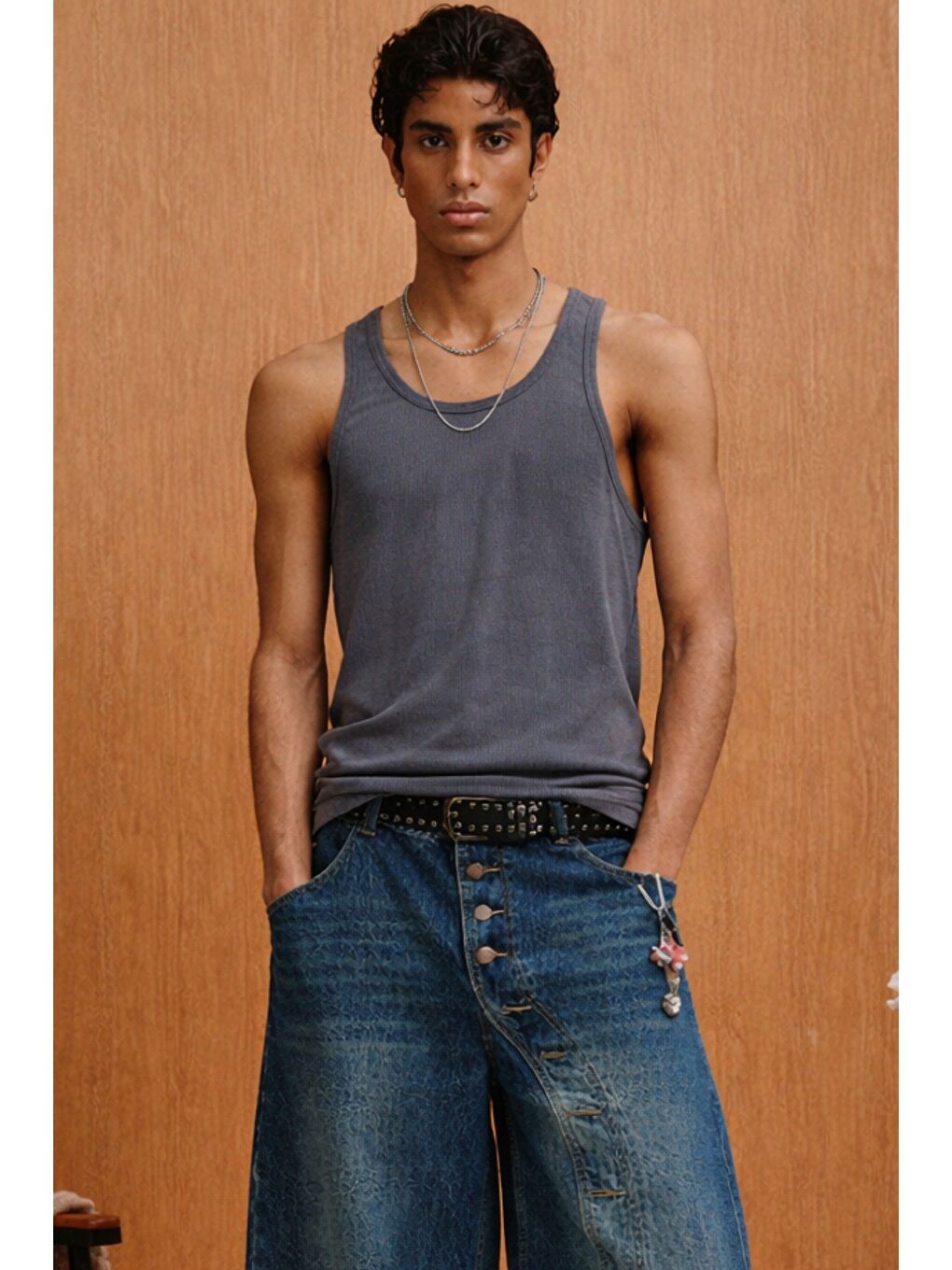 Gri %100 Pamuklu Erkek Atlet Özel Fiyat