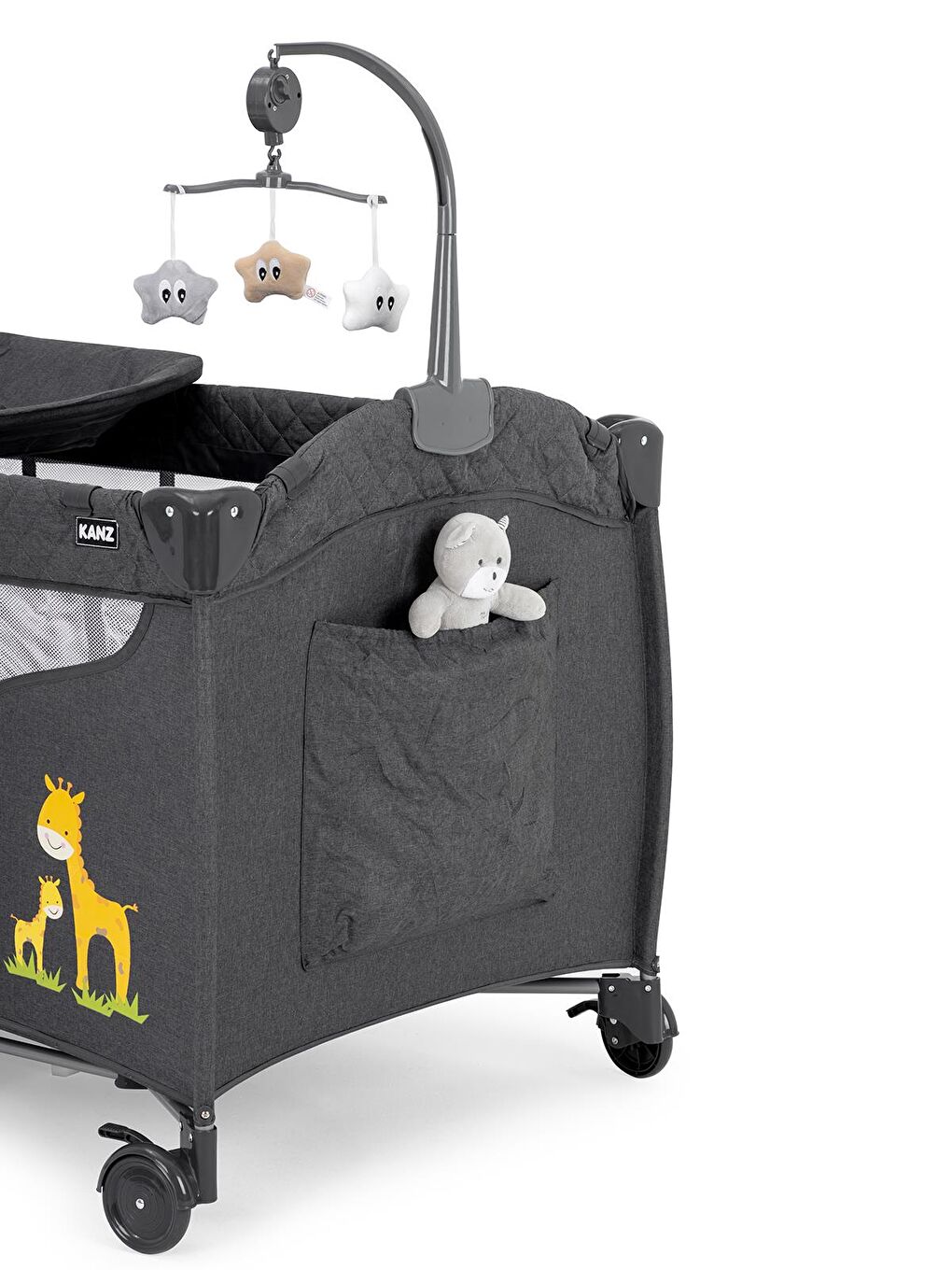 KZ Endo Plus Oyun Parkı 70x110 - Gri Standart-3